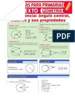 La Circunferencia y Sus Propiedades Sexto de Primaria