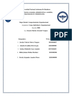 Comportamiento Organizacional - Mapa Mental