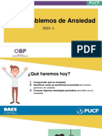 Ideas Principales Del Taller Hablemos de Ansiedad