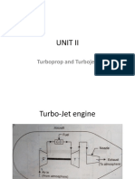 Unit Ii: Turboprop and Turbojet