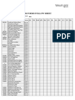 Ism Form Follow Sheet