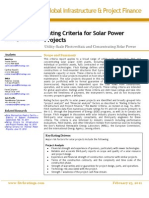 Fitch - Solar Power Criteria