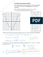 Math 21 WH 10.1&10.2 Solutions