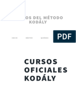 Cursos Del Método Kodály