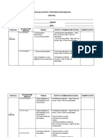 Jornalización Semanal de Español 1° Grado