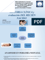 Historia Clinica Del Recien Nacido