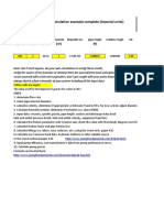 Pump System Total Head Calculation Example Complete (Imperial Units)