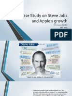 Case Study On Steve Jobs and Apple's Growth