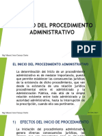 8) Inicio Del Procedimiento Administrativo