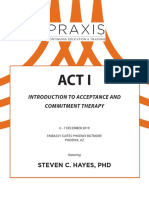 Act I: Steven C. Hayes, PHD