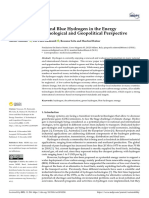 The Role of Green and Blue Hydrogen in The Energy Transition-A Technological and Geopolitical Perspective