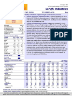 Sanghi Industries: CMP: Inr56 TP: INR80 (+44%)