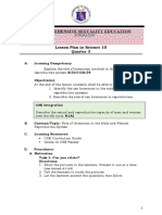 Comprehensive Sexuality Education: Lesson Plan in Science 10 Quarter 3