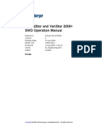 SpeedStar and VariStar 2000 SWD Operations Manual