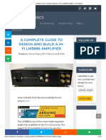 Amplificator LM3886