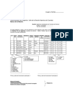 Carta Oficio Requerimiento Apertura Cuenta Ahorros Individuales