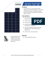 Poly 150W - 160W Technical Data Sheet665x1480x30