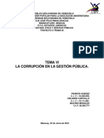 Corrupción en La Gestión Publica.