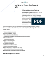 Integration Testing - What Is, Types, Top Down & Bottom Up Example