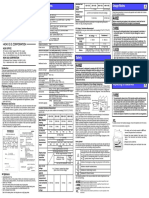 Digital M Hitester: Specifications Usage Notes