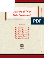 Masters of War Supplement