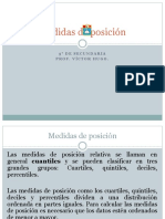 Medidas de Posicion