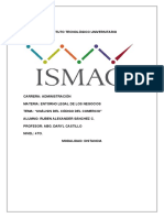 Análisis Código de Comercio Ismac