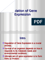 Regulation of Gene Expression