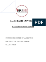 Marketing Audit Report