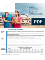 POS Goal Suraksha: Key Features of The Plan