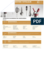 Material - Tecnicas Culinarias de Vanguardia