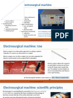 CM Electrosurgical Machine PP