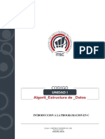 Unidad #1 - Algort - Estrc - Datos - 1