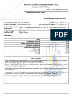 Comprobante de Pago Planilla de Ajuste