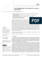 Sustainability Practices in Hospitality: Case Study of A Luxury Hotel in Arrábida Natural Park