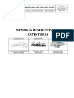 Memoria de Extintores-Indeci