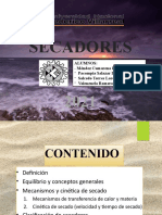 Secadores: Alumnos: - Méndez Camarena Brenda Pacompia Salazar Leslie Salcedo Torres Lorena Valenzuela Romero Pablo