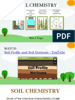 Soil Chemistry: Rhoda G. Pangan