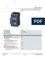 3RV10110GA10 Datasheet en