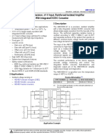 AMC3330-Q1 Precision, 1-V Input, Reinforced Isolated Amplifier With Integrated DC/DC Converter