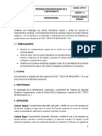 Gi-Pg-07 Programa de Observación de Comportamiento