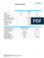 Outdoor Directional Single-Band Antenna: ODV-032R21K-G V1