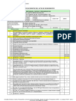 Verificacion N°02 Del Acta de Revision N°01: Metrados, Costos Y Presupuestos