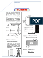 Ejercicios de Cilindros para Quinto de Secundaria