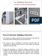 Alternate Building Materials