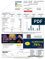 Due Date Telephone No Amount Payable: Summary of Charges Usage History (6 Months)