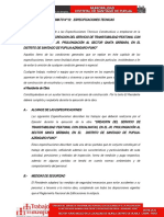 Formato 12 - Especificaciones Tecnicas