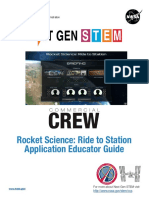 Rocket Science: Ride To Station Application Educator Guide: National Aeronautics and Space Administration