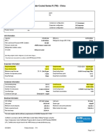 Trane Chiller Data Sheet RTHD