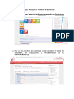 Tutorial para Descargar El Portafolio de Evidencias